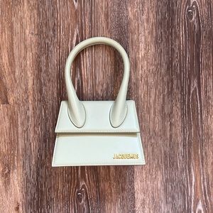 jacquemus light green handbag